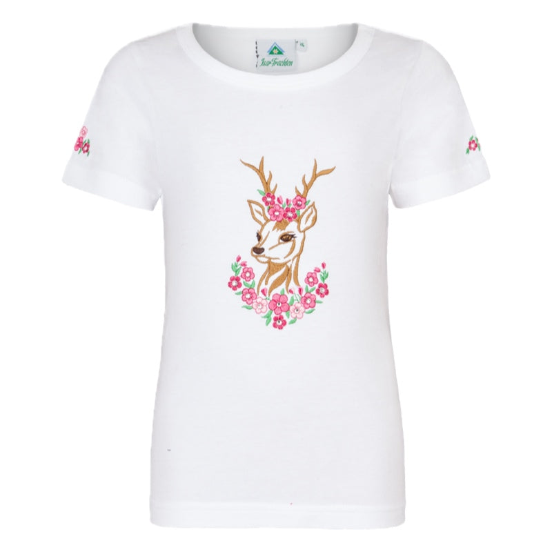 Kinder T-Shirt mit Hirsch Aufdruck