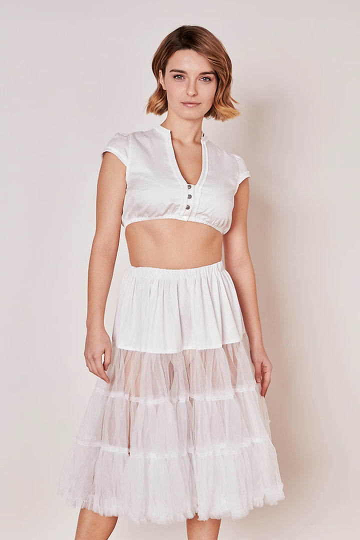 Petticoat 70 cm weiß KRÜGER