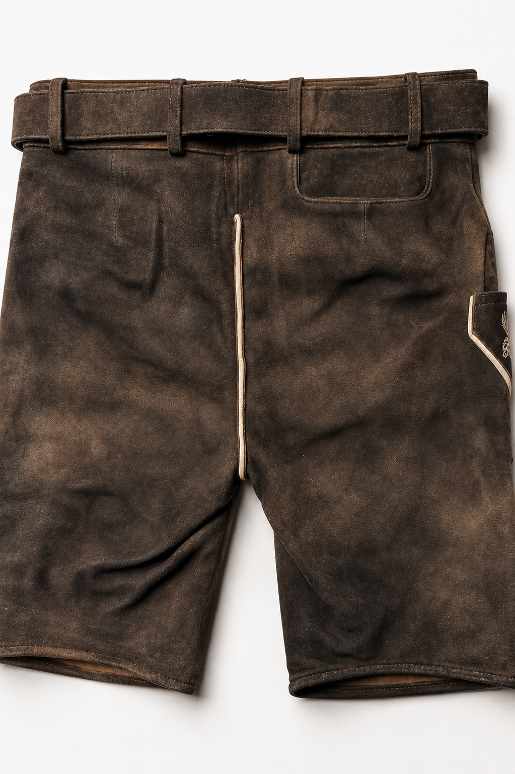 Lederhose Liga di Bavaria Luxury Collection "Festwiese München" bavarian brown TD07