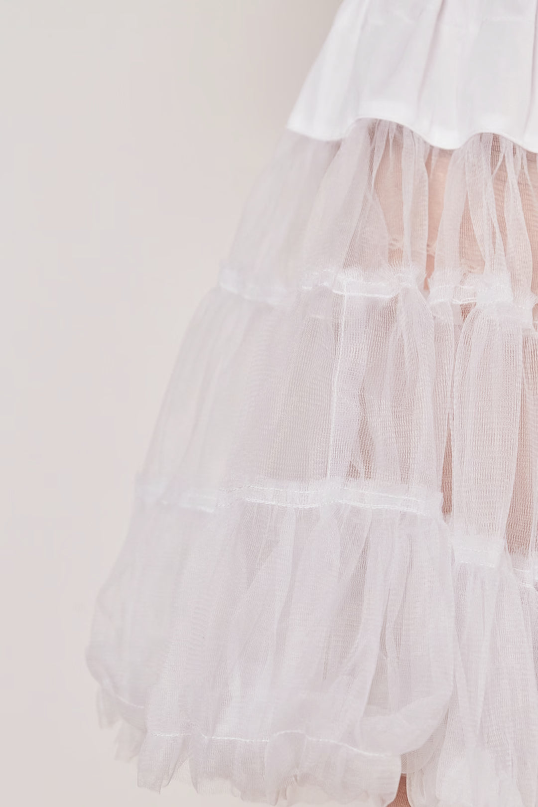 Petticoat 60 cm weiß KRÜGER