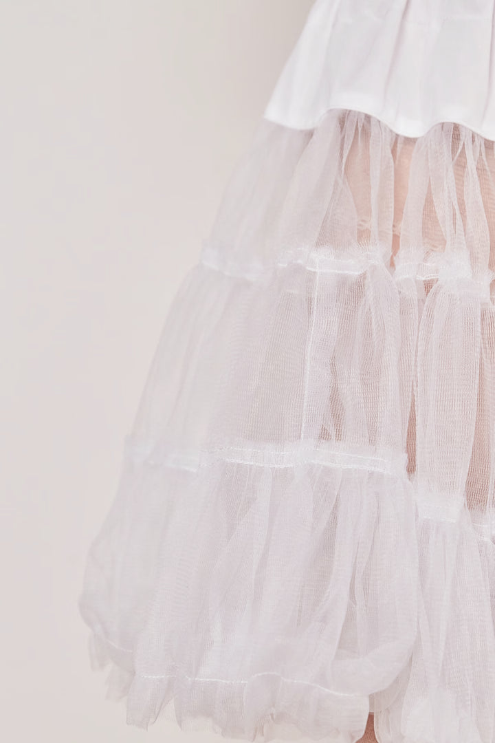 Petticoat 60 cm weiß KRÜGER