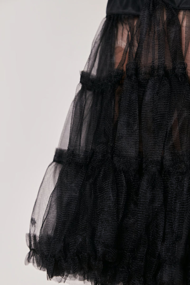 Petticoat 70 cm schwarz KRÜGER