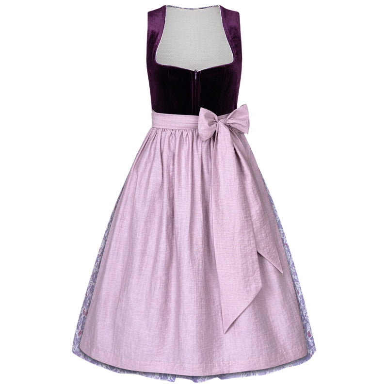 Dirndl Liga Di Bavaria Samt Beere 70cm
