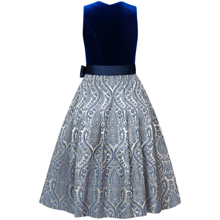 Dirndl Liga Di Bavaria Velvet Red 70cm