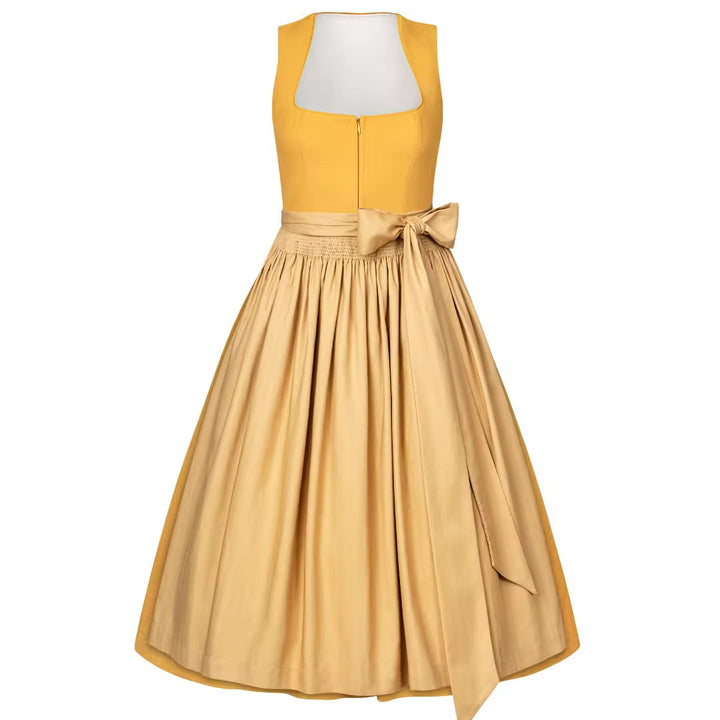 Dirndl Liga Di Bavaria Amalfi Zitronengelb 70 cm
