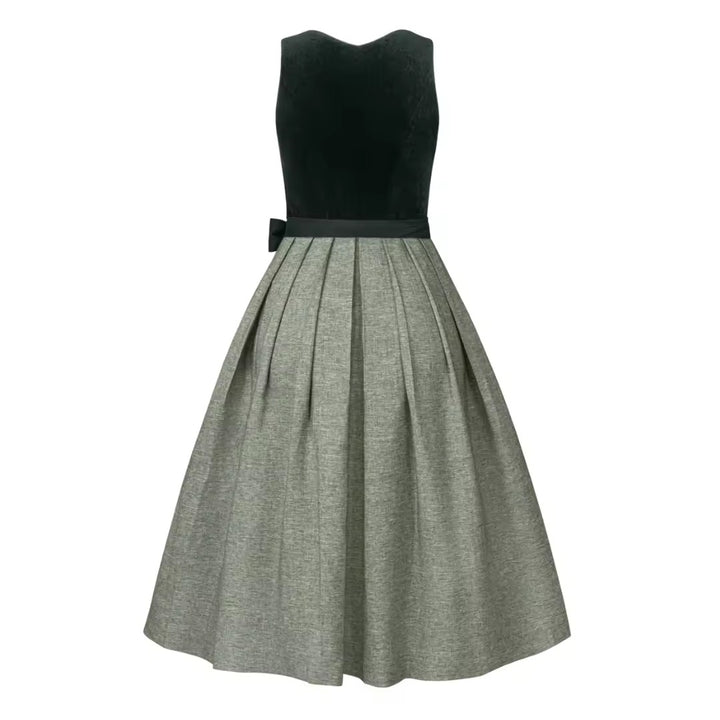 Dirndl Liga Di Bavaria Samt Zypresse Naturgrün 70cm