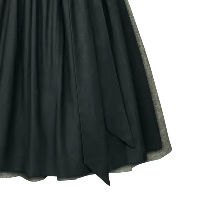 Dirndl Liga Di Bavaria Samt Zypresse Naturgrün 70cm