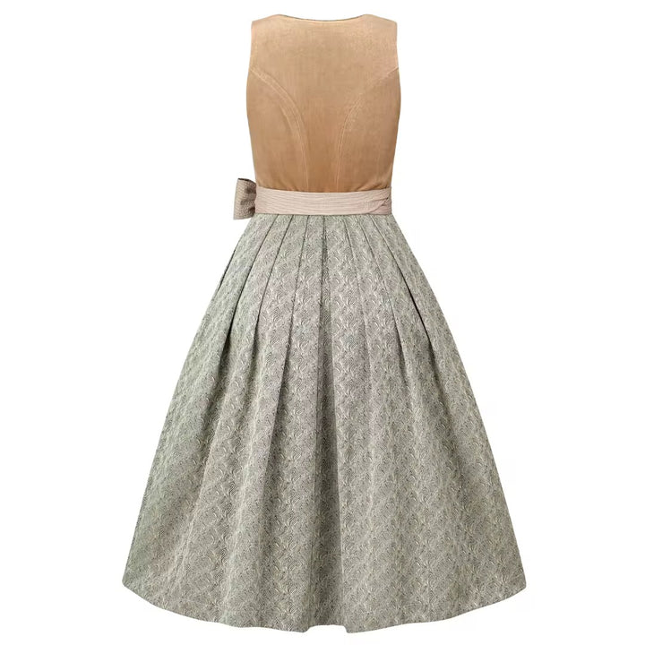 Dirndl Liga Di Bavaria Samt Creme 70cm