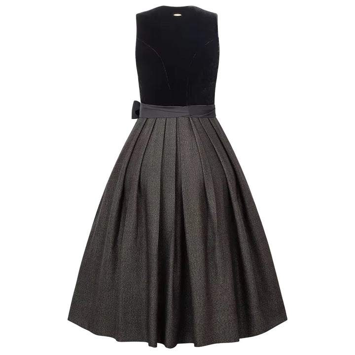 Dirndl Liga Di Bavaria Cotoure Samt&Seide ONYX 72cm