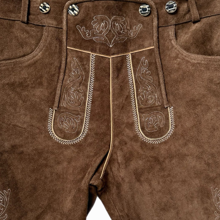 Lederhose Mokka Light