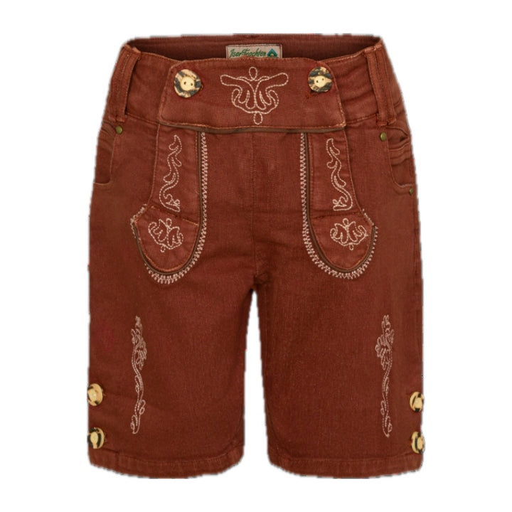Kinderjeans im Trachtenlook