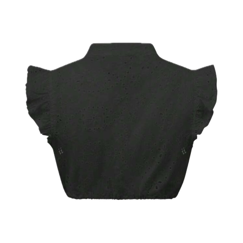 Winged blouse Liga Di Bavaria black