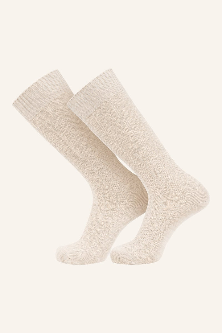 Trachtensocke Krüger Beige