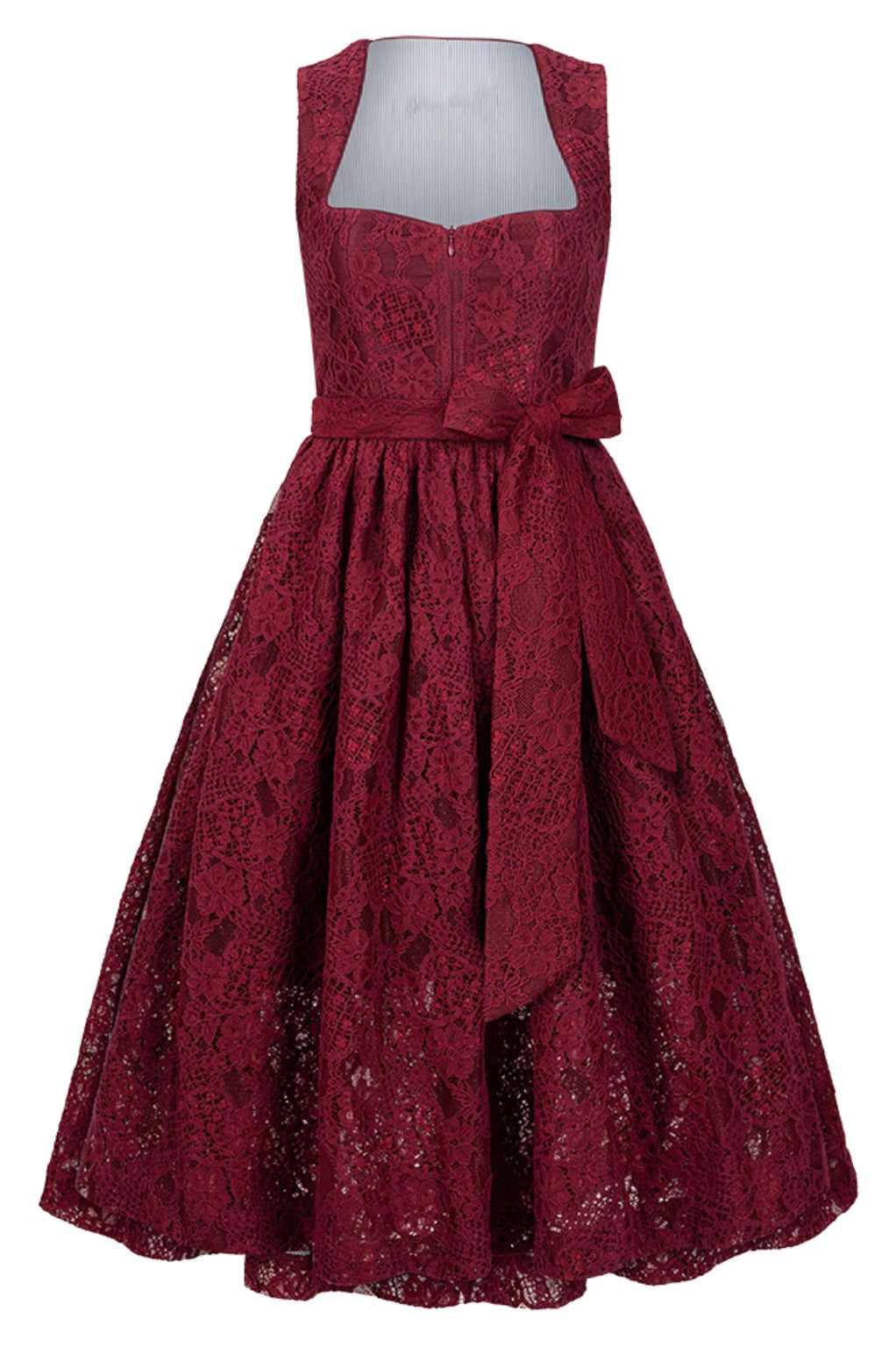 Dirndl Liga di Bavaria Rot Spitze 75 cm