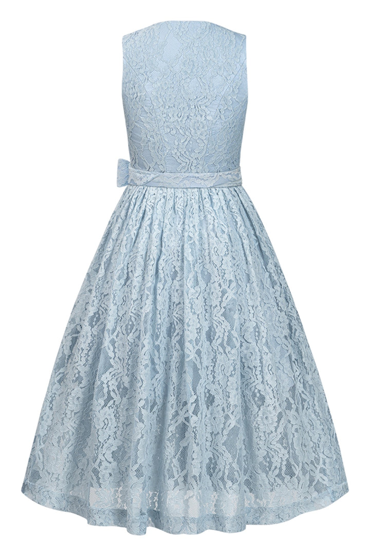 Hellblaues Spitzen-Dirndl – 75 cm | LIGA DI BAVARIA