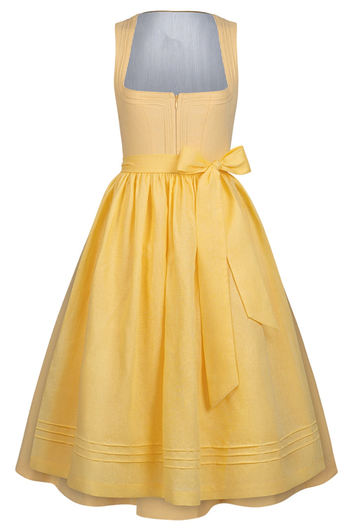 Butteryellow Leinen-Dirndl – 75 cm | LIGA DI BAVARIA
