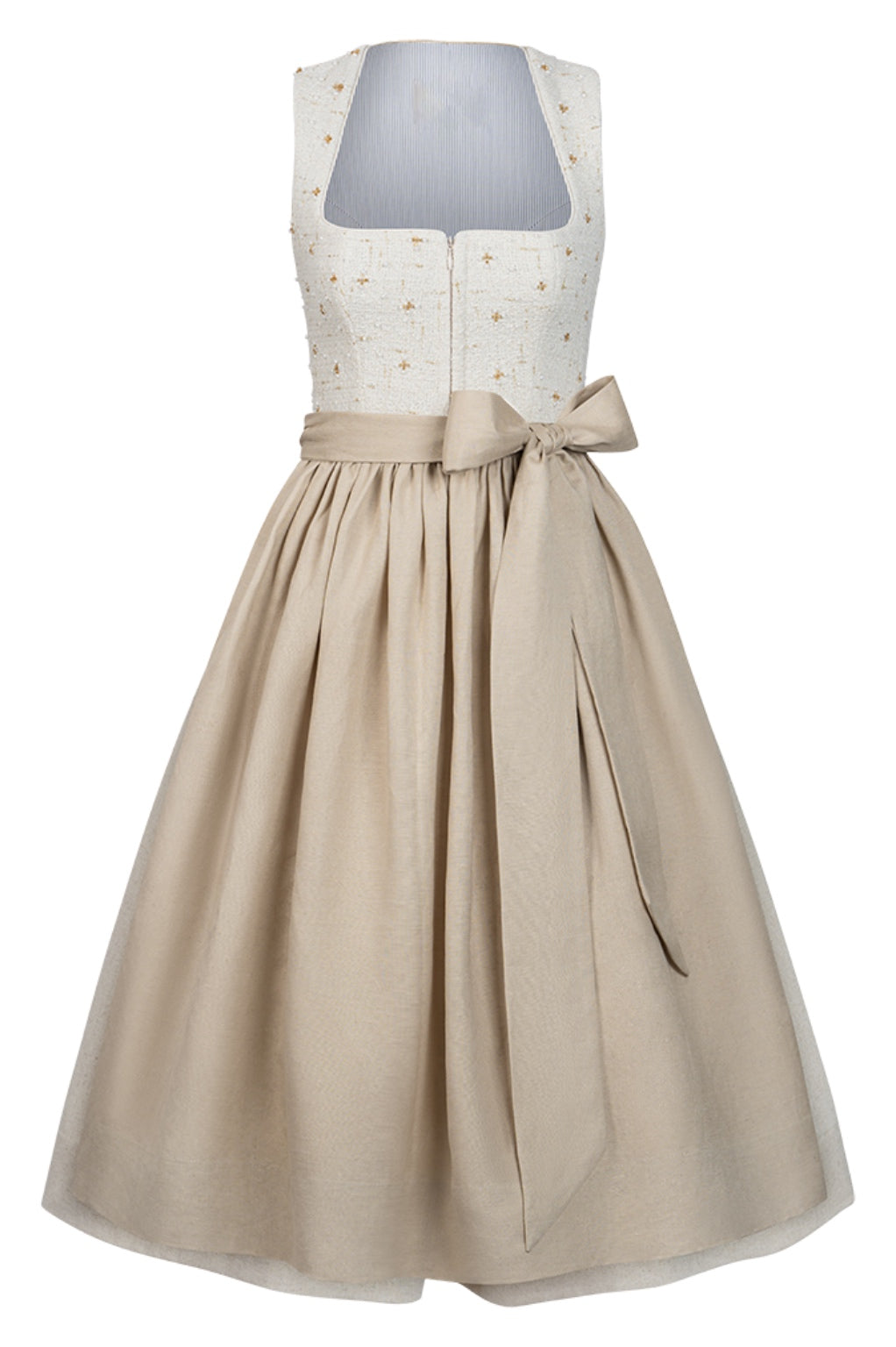 Cremefarbenes Dirndl Paloma Perle – 75 cm | LIGA DI BAVARIA