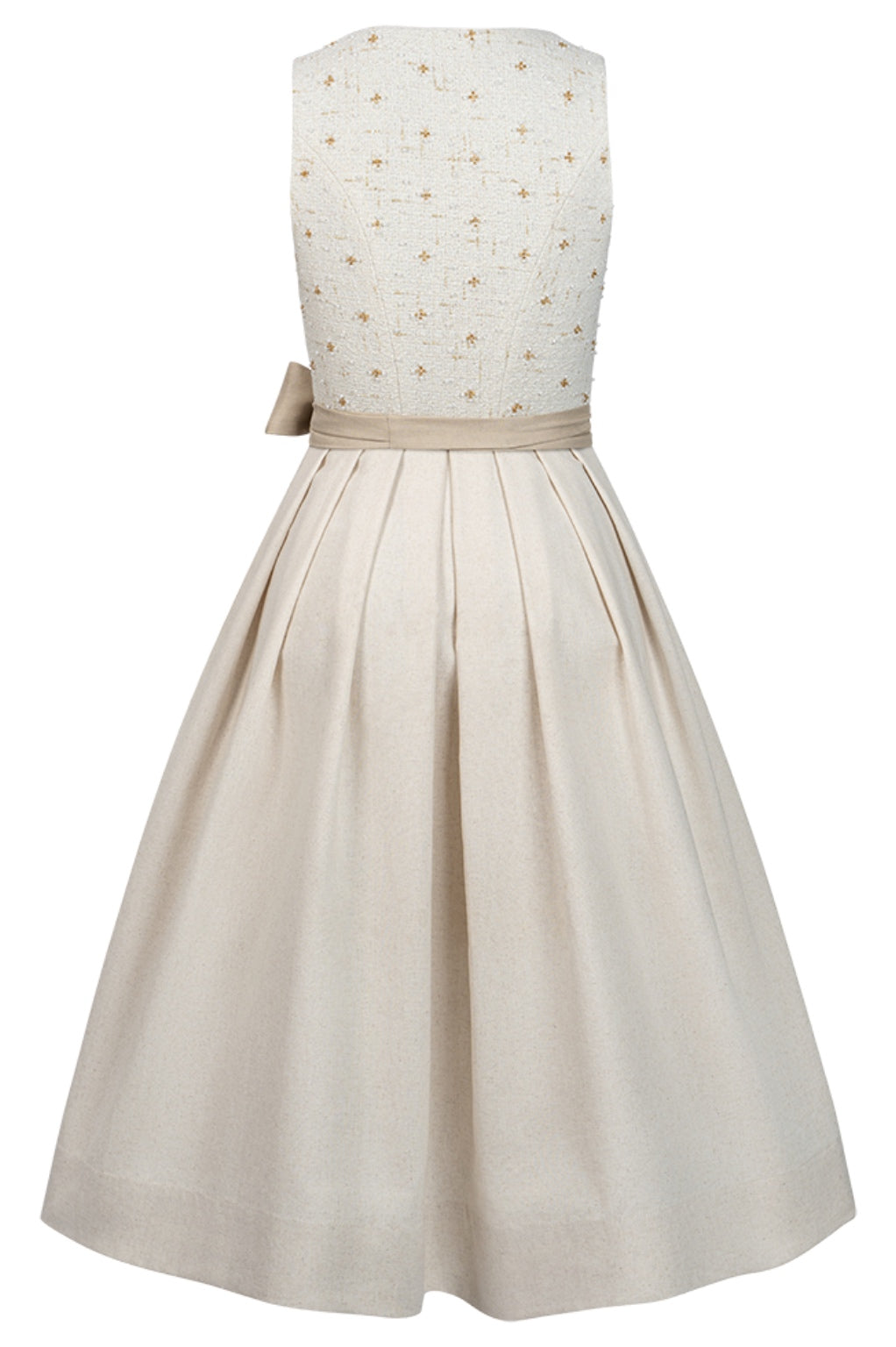 Cremefarbenes Dirndl Paloma Perle – 75 cm | LIGA DI BAVARIA