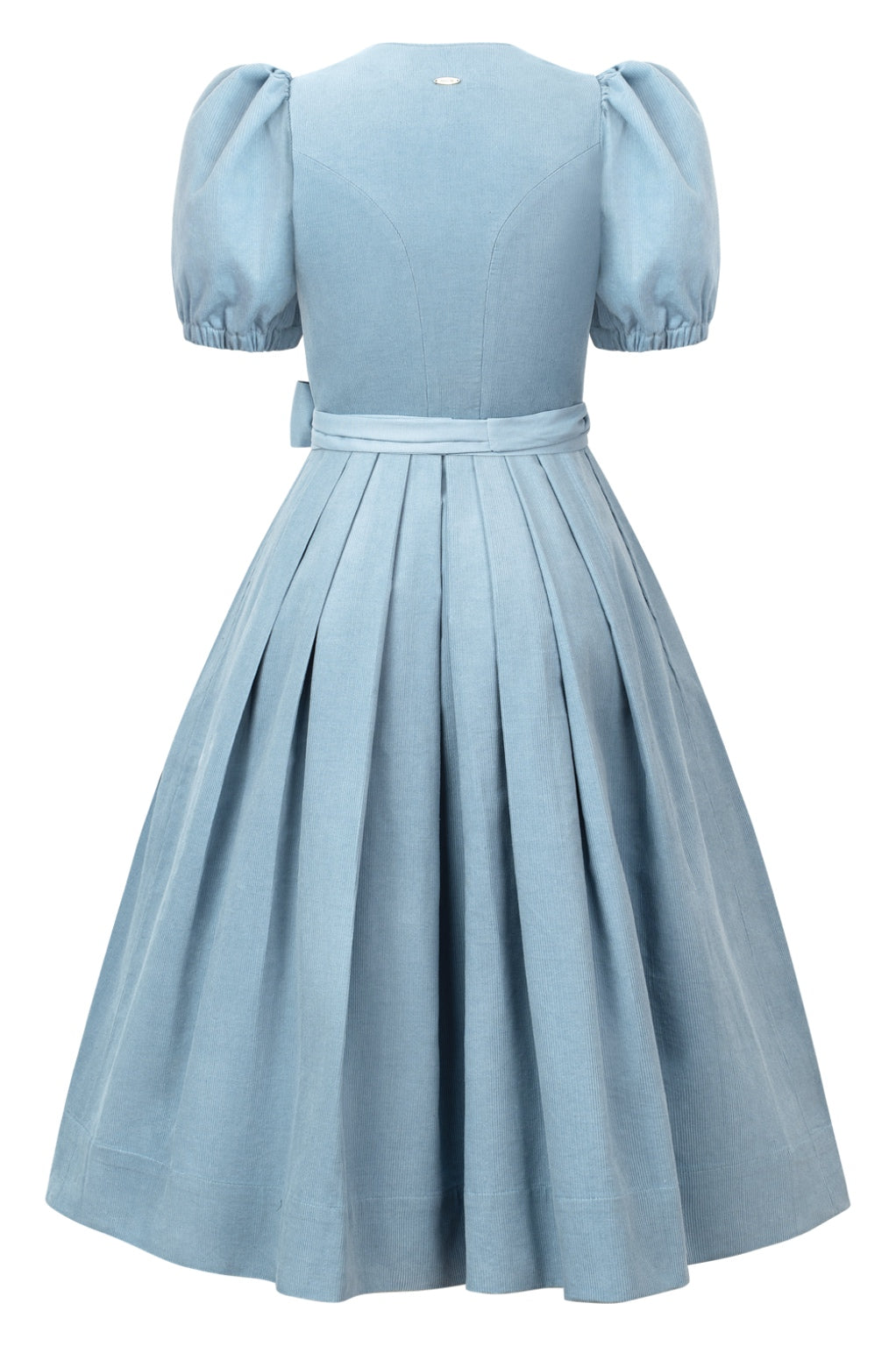 Baby Blue Dirndl Ingrid mit Cord – 72 cm | LIGA DI BAVARIA