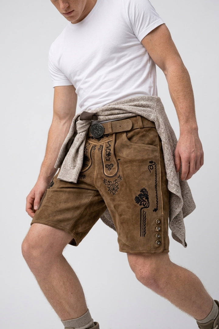 Lederhose LEVI 2 Liga Di Bavaria Collection