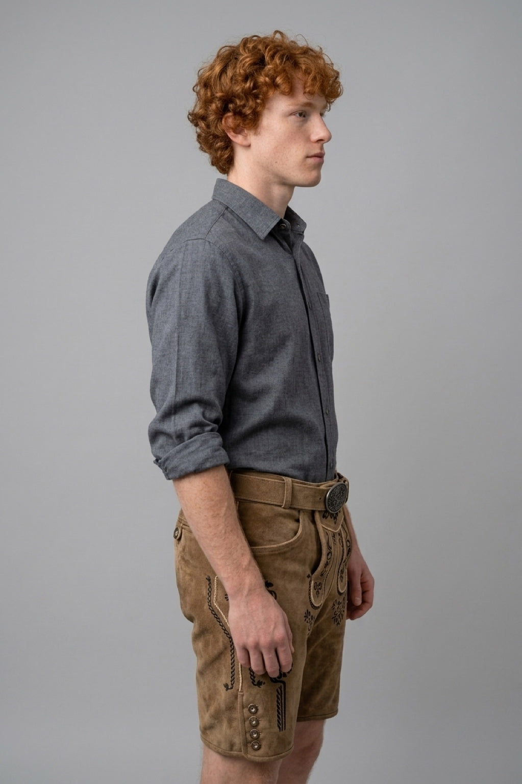 Lederhose LEVI 2 Liga Di Bavaria Collection