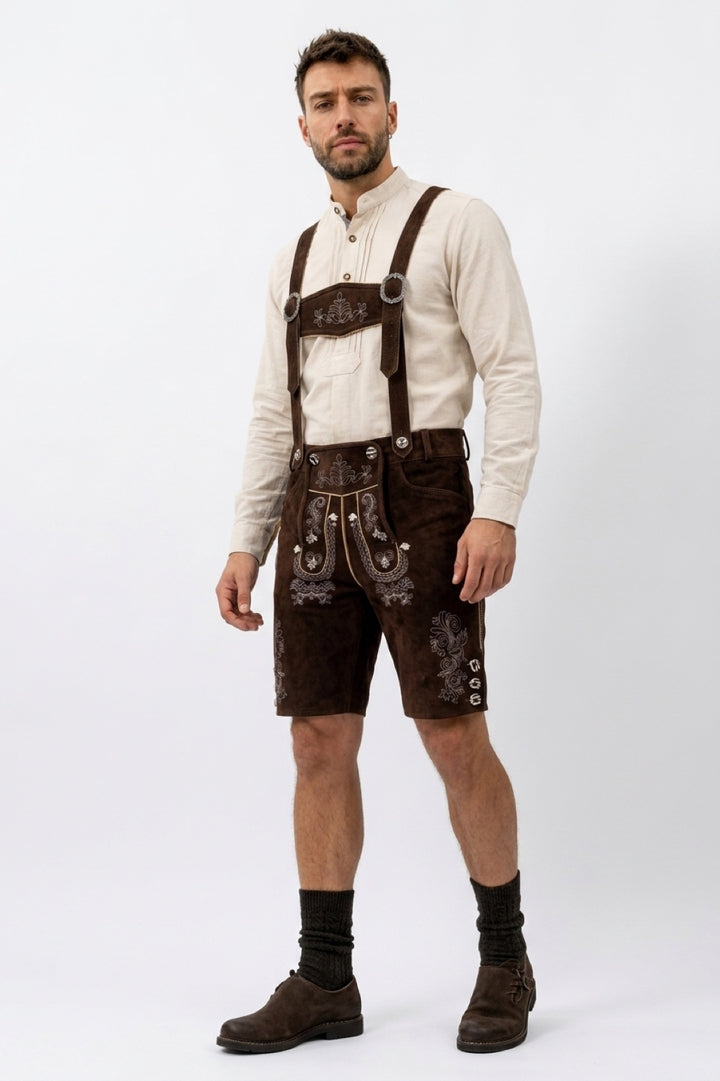 Lederhose Mokka Dark