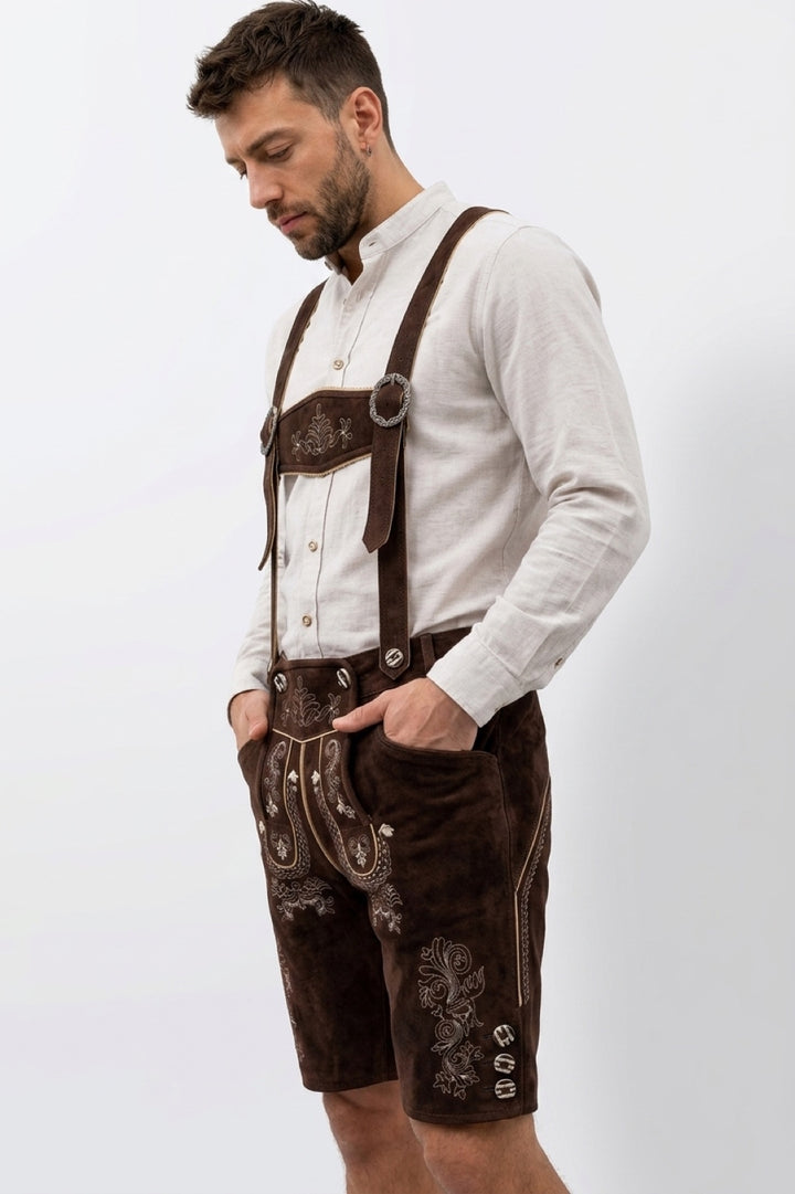 Lederhose Mokka Dark