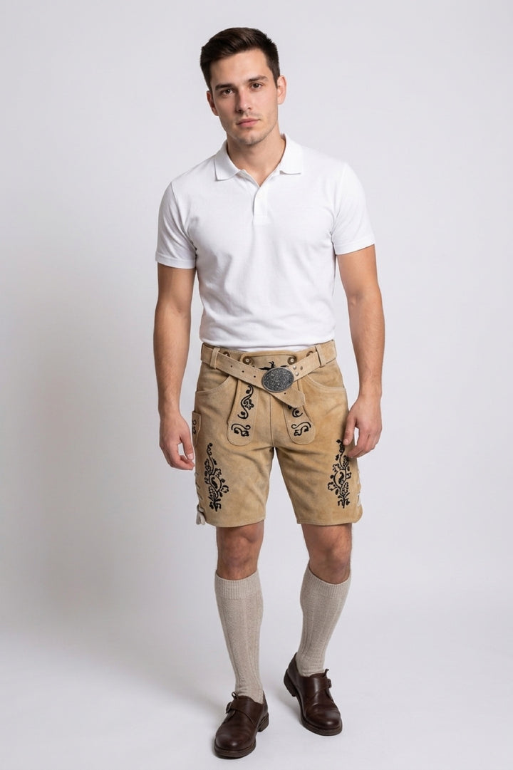 Lederhose König Ludwig Camel