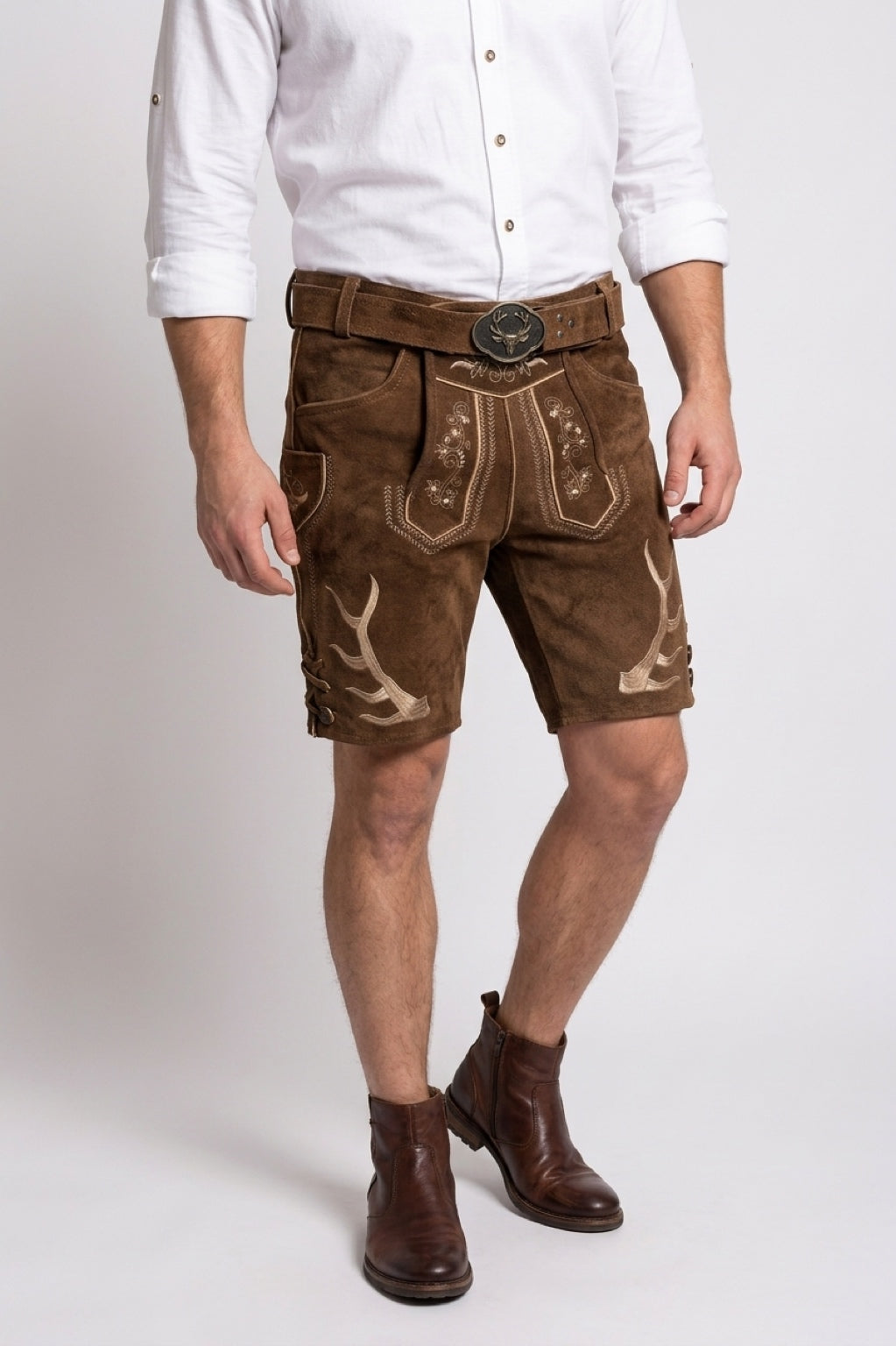 Lederhose Geweih