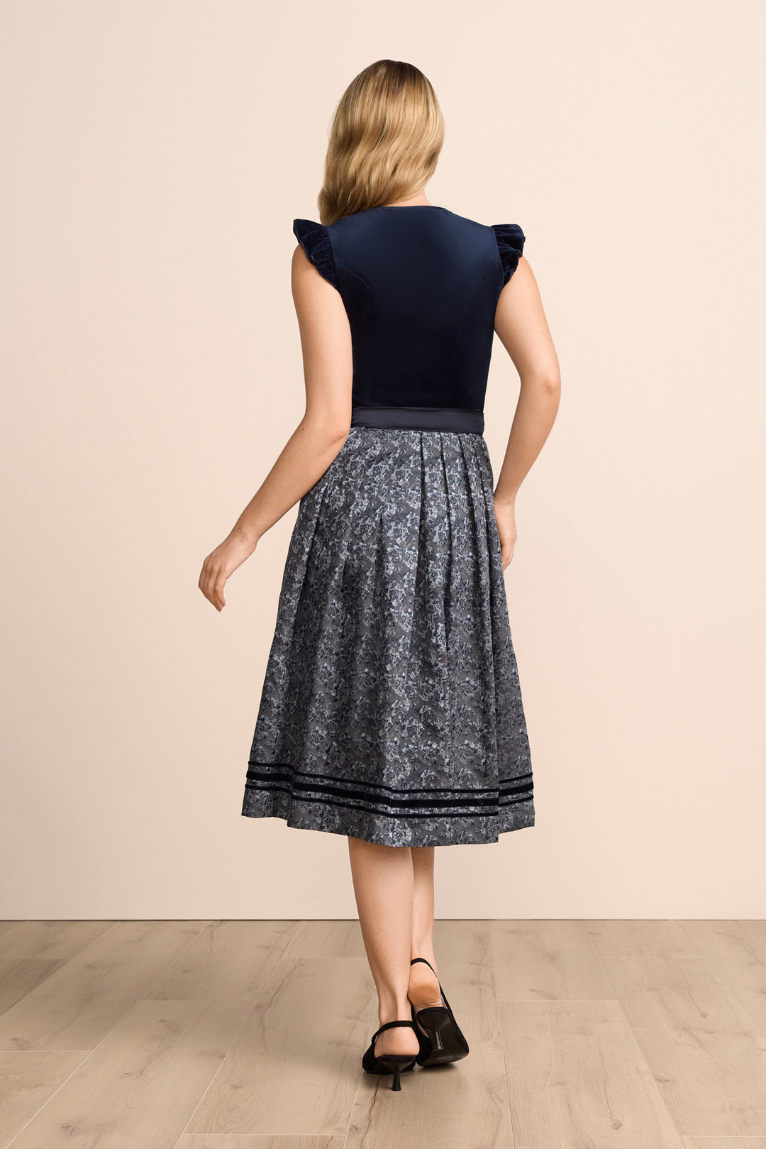 Krüger Dirndl Melora 70 cm - nicht rabattierbar marine