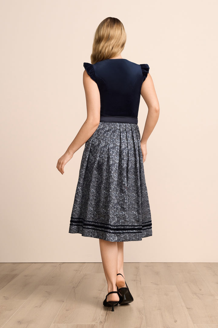 Krüger Dirndl Melora 70 cm - nicht rabattierbar marine