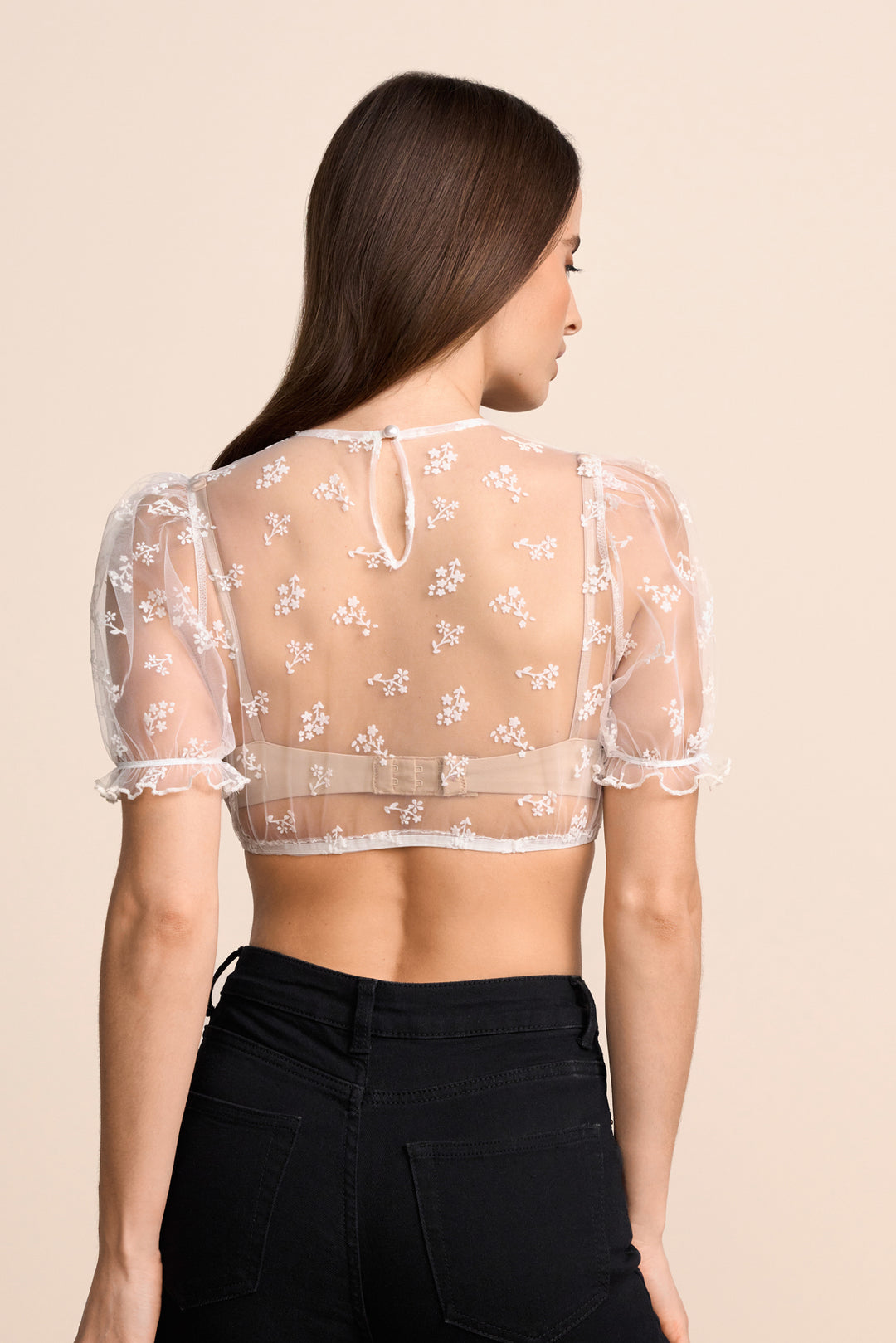 Krüger Dirndlbluse Henna -  ecru