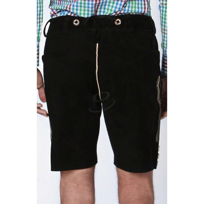 Lederhose Royal Black