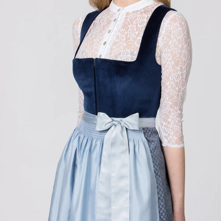 Dirndl Aida indigo