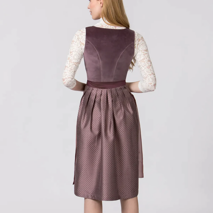 Dirndl Malve aubergine