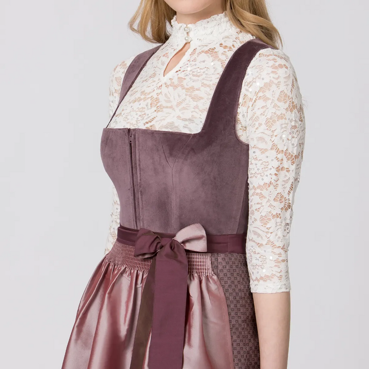 Dirndl Malve aubergine