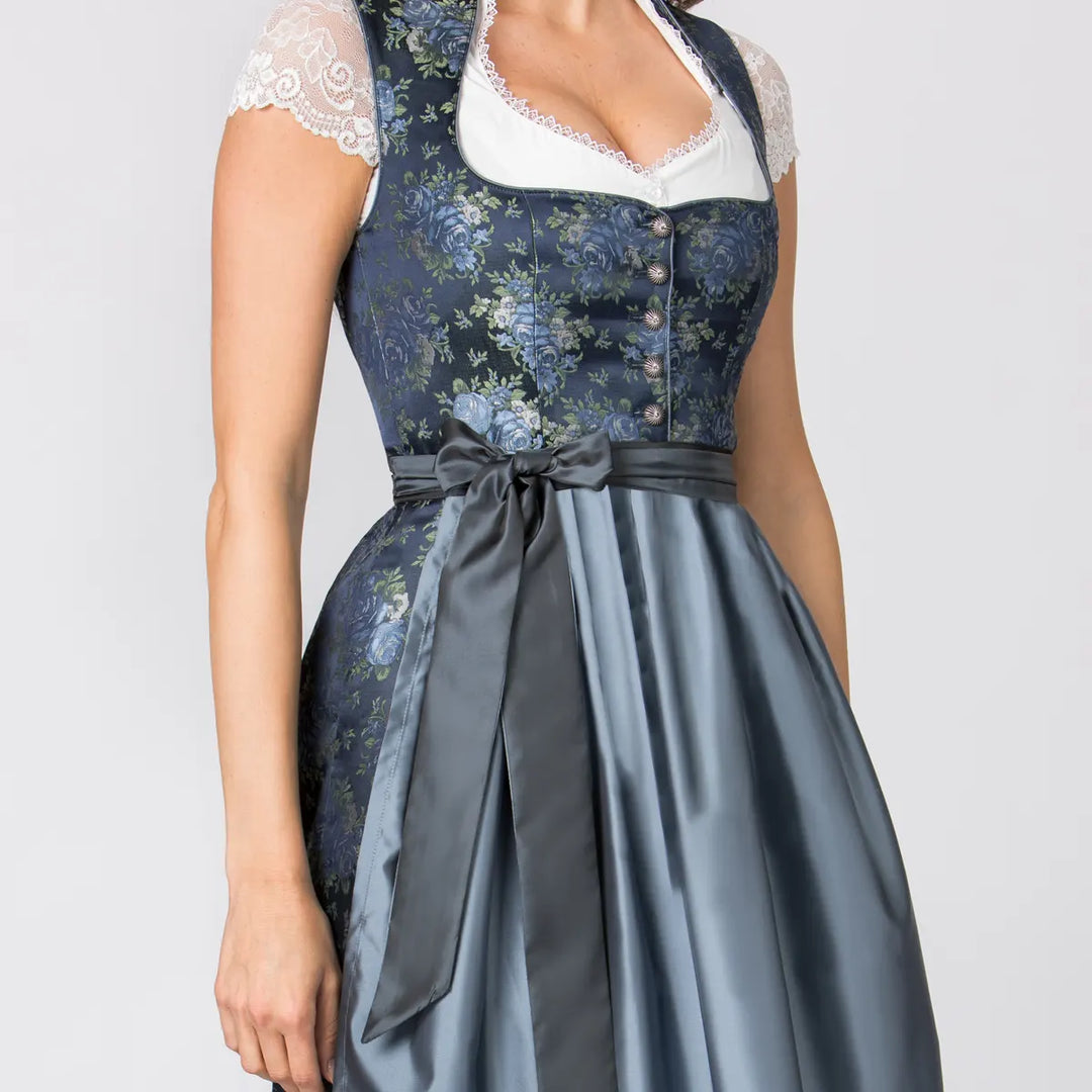 Dirndl Willow blau